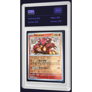 Paradox Rift Reverse Holo Volcanion 022/182 Pokémon TCG - CGA 9.0 Digital Grade